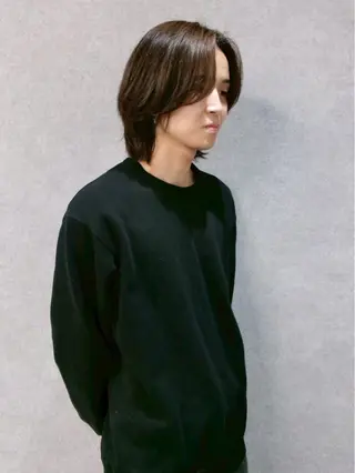 ミディアム RE:ALL by Niau MEN'S HAIR【リオールバイニアウメンズヘア】所属・福田 世奈のヘアスタイル