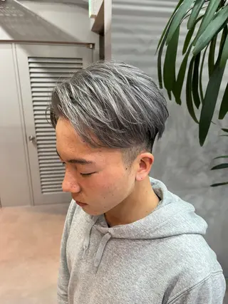 カラー メンズ 金子勇希🔥パーマ 比率90%以上🔥のヘアスタイル