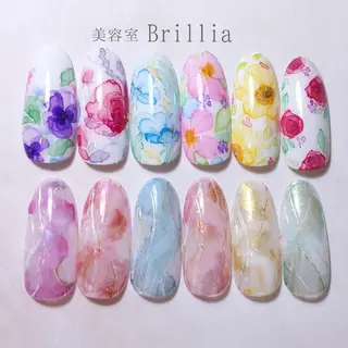 ネイル 柴田 彩のネイルデザイン