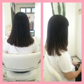 ロング キンジョウ エナミのヘアスタイル