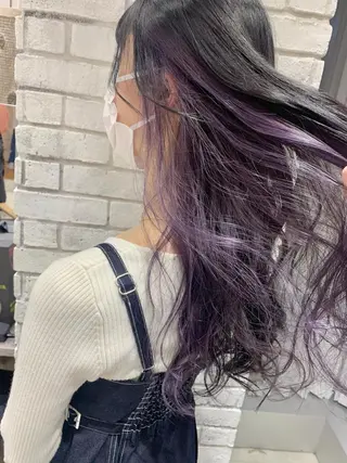 ロング カラー パーマ ヘアアレンジ filo byFeria渋谷所属・縮毛矯正/美髪 髪質改善/石田幸輔のヘアスタイル