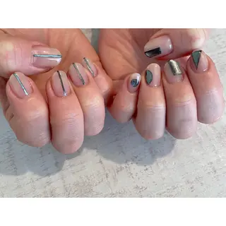 ネイル 𖡼 yumenoのネイルデザイン