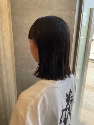 ミディアム 迫 京都のヘアスタイル