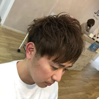 カラー メンズ 迫 祐太のヘアスタイル