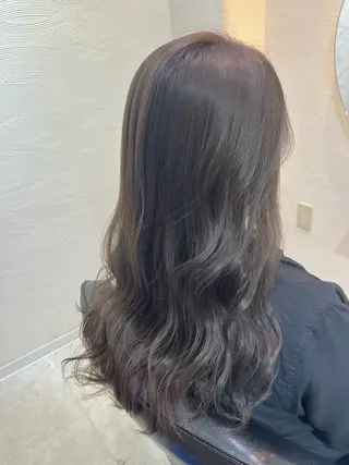 ロング カラー 【ニュアンスカラー・ 髪質改善】スズキカナのヘアスタイル