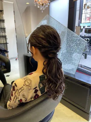 セミロング ヘアアレンジ MURATA KOHEIのヘアスタイル