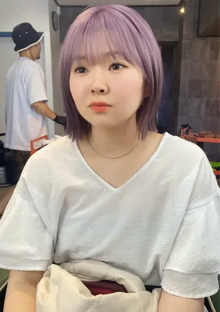 ショート 広島/ボブ/レイヤー 🌿‬wakabaのヘアスタイル