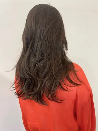 セミロング 透明感カラー/メンズ 特化kazumaのヘアスタイル