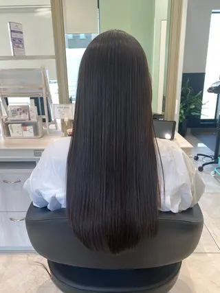 ロング 古谷 香菜美のヘアスタイル