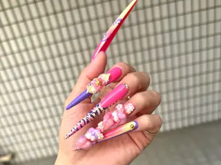 ネイル ONIKA Nail 青山通り店所属・ONIKA Nail 表参道A4🦋2分のネイルデザイン