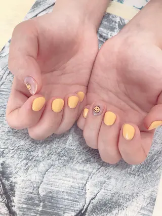 ネイル 北浦和 自爪育成ケアのネイルデザイン