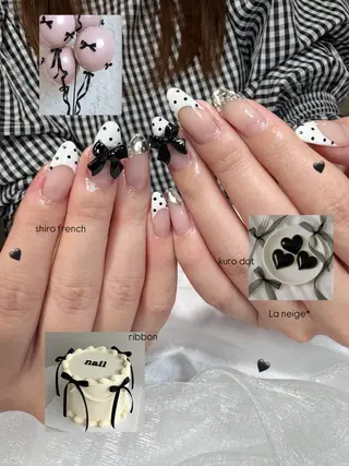 ネイル La neige* yuki 🥯🍑のネイルデザイン