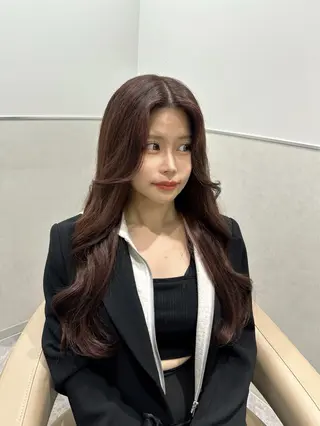 ロング 韓国ヘア/エクステ/ Maiのヘアスタイル