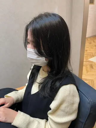 ロング N°number大分 ナンバーmikotoのヘアスタイル