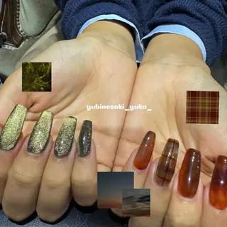 ロング 小川 柚香のネイルデザイン