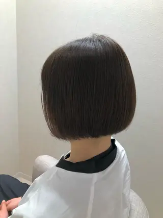 ショート ショート/白髪ぼかし 君和田若菜のヘアスタイル