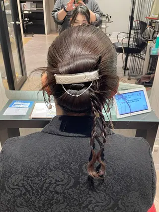 ヘアアレンジ 👑艶髪/カラー/ アレンジ/特化👑のヘアスタイル