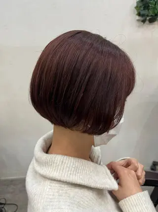 ショート カラー 🟢NEGi🟣 🫧髪質改善のヘアスタイル