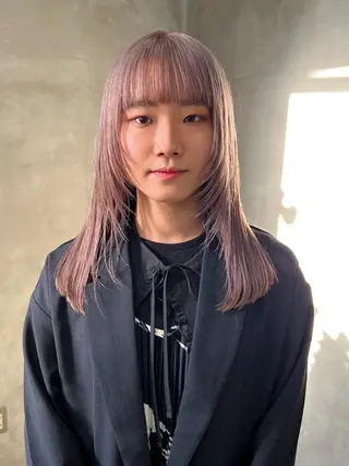 セミロング デザイン/レイヤー Kaito🐩/栄のヘアスタイル