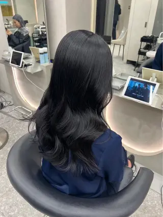 ロング カラー パーマ 💎髪質改善💎 LondMeliaのヘアスタイル