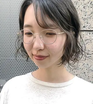 カラー THE FENNY所属・yui .のヘアスタイル