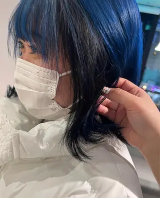 ショート カラー 大賀 チサトのヘアスタイル