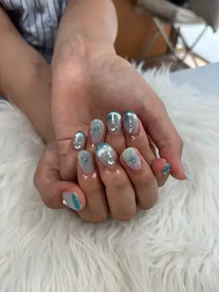 ネイル 🦋Hina🦋 ８月予約受付中✨のネイルデザイン