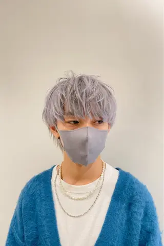 カラー メンズ kyon.hair 韓国カットカラーのヘアスタイル