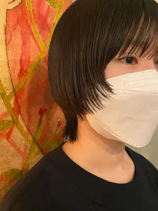 ショート ウツワ所属・田中 南帆のヘアスタイル