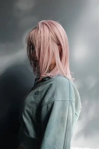 セミロング カラー ヘアアレンジ 👑公式👑 Opus hairのヘアスタイル