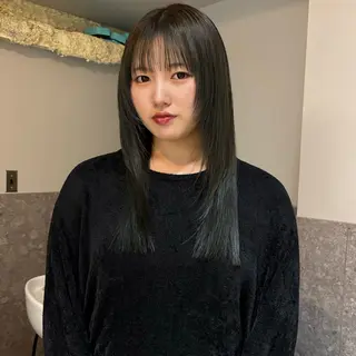 セミロング カラー The Path ARENのヘアスタイル