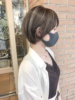 ショート 北條 優輝のヘアスタイル