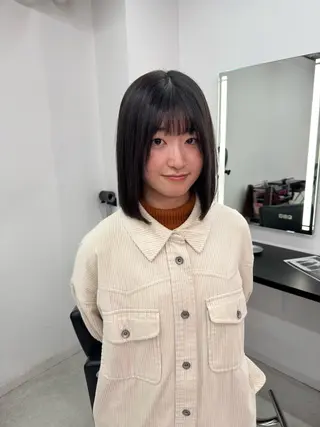 ミディアム カラー Neolive Luca　御茶ノ水店所属・透明カラー/韓国風 Subaruのヘアスタイル