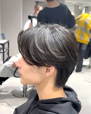 パーマ メンズ 曲がる縮毛/カルマパ ーマ/池袋/横村大全のヘアスタイル