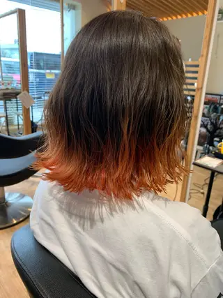 ショート カラー 大久保 隆蔵のヘアスタイル