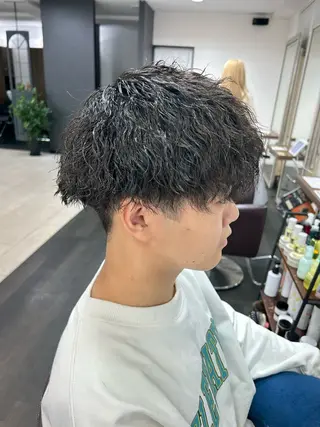 ショート パーマ メンズ メンズパーマの達人 /タカシマ　ダイスケのヘアスタイル