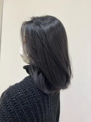 ミディアム カラー 💎K-two名古屋 安田ちづる💎のヘアスタイル