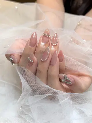 ネイル éclat nail studio（She nail studio内）所属・韓国ワンホン éclat🩵飯山のネイルデザイン