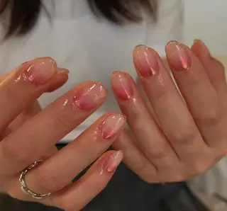 ネイル 自爪を傷めない 🌷かなこ🌷のネイルデザイン