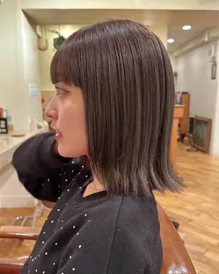 ミディアム カラー 大人ショート/鎌倉/ 似合わせ/不動のヘアスタイル