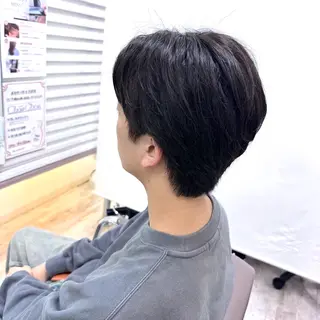 メンズ 🦖韓国風マッシュ/ メンズパーマ/羽根田のヘアスタイル