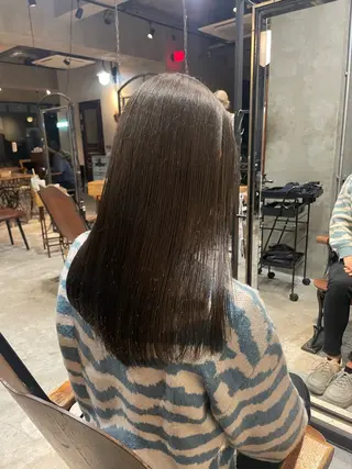 セミロング カラー ヘアアレンジ 🍀艶髪・透明感🍀 TATSUKIのヘアスタイル