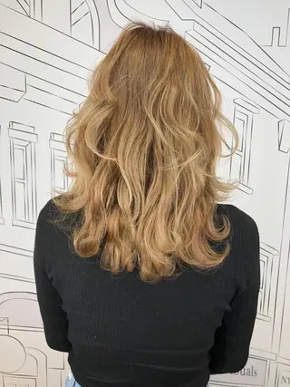 ミディアム カラー レイヤー⭐️カラー ⭐️平川雅史のヘアスタイル