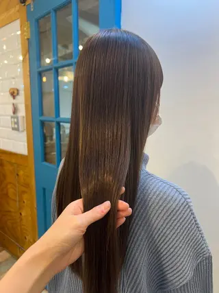 ロング カラー KANA/ボブ/ インナーカラー/艶髪のヘアスタイル