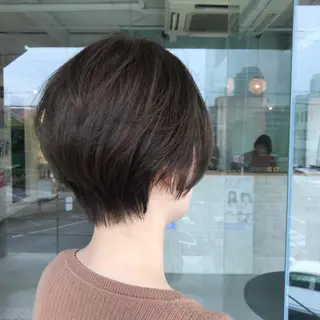 ショート カラー 中村 瑞希のヘアスタイル