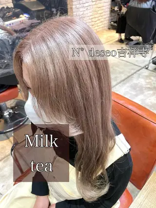 セミロング カラー ヘアアレンジ 推しカラー美容師 Yukino🌈のヘアスタイル