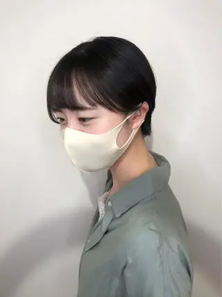 ショート 小川 美奈のヘアスタイル