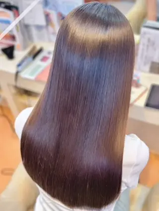 カラー ミディアム トリートメント🫧 森川🫧のヘアスタイル