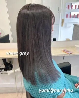 ロング カラー ヘアアレンジ 代表🎀 ふわモテ愛 され髪🩷yumiのヘアスタイル