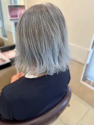 ミディアム カラー トータルビューティー K:R鶴川のヘアスタイル